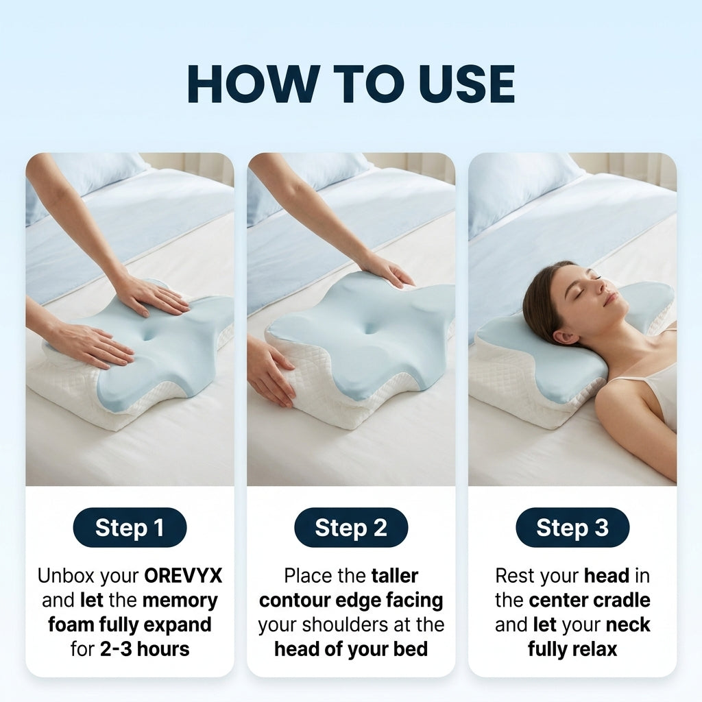 OREVYX CloudAlign Pillow