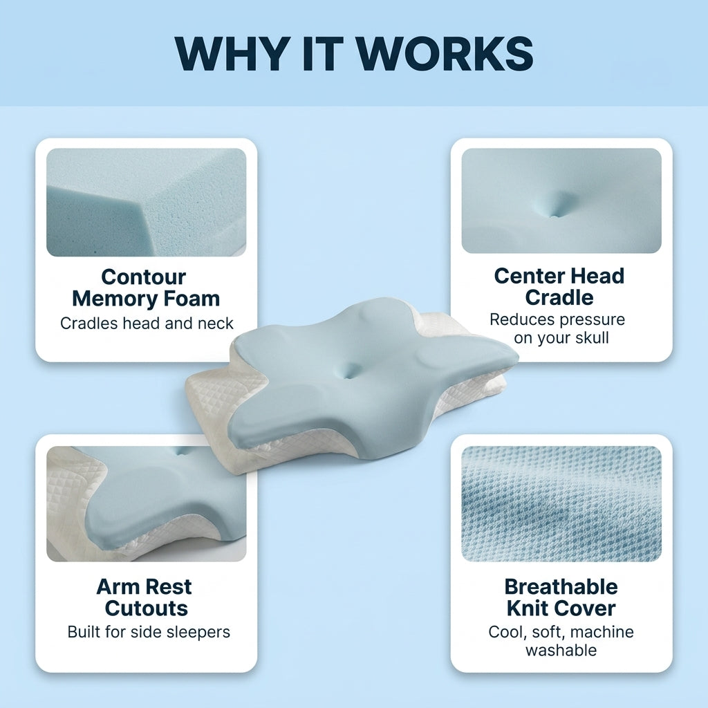 OREVYX CloudAlign Pillow