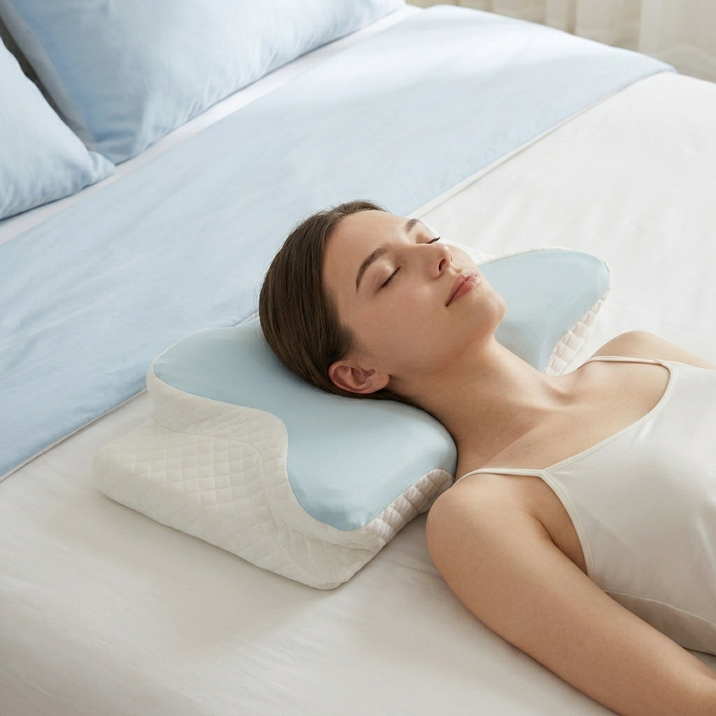 Shaped for the way you actually sleep